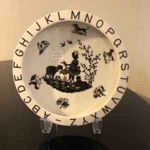 Children’s ABCs Plate Mary’s Lamb